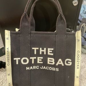 Marc Jacob Tote Bag Small Black/White